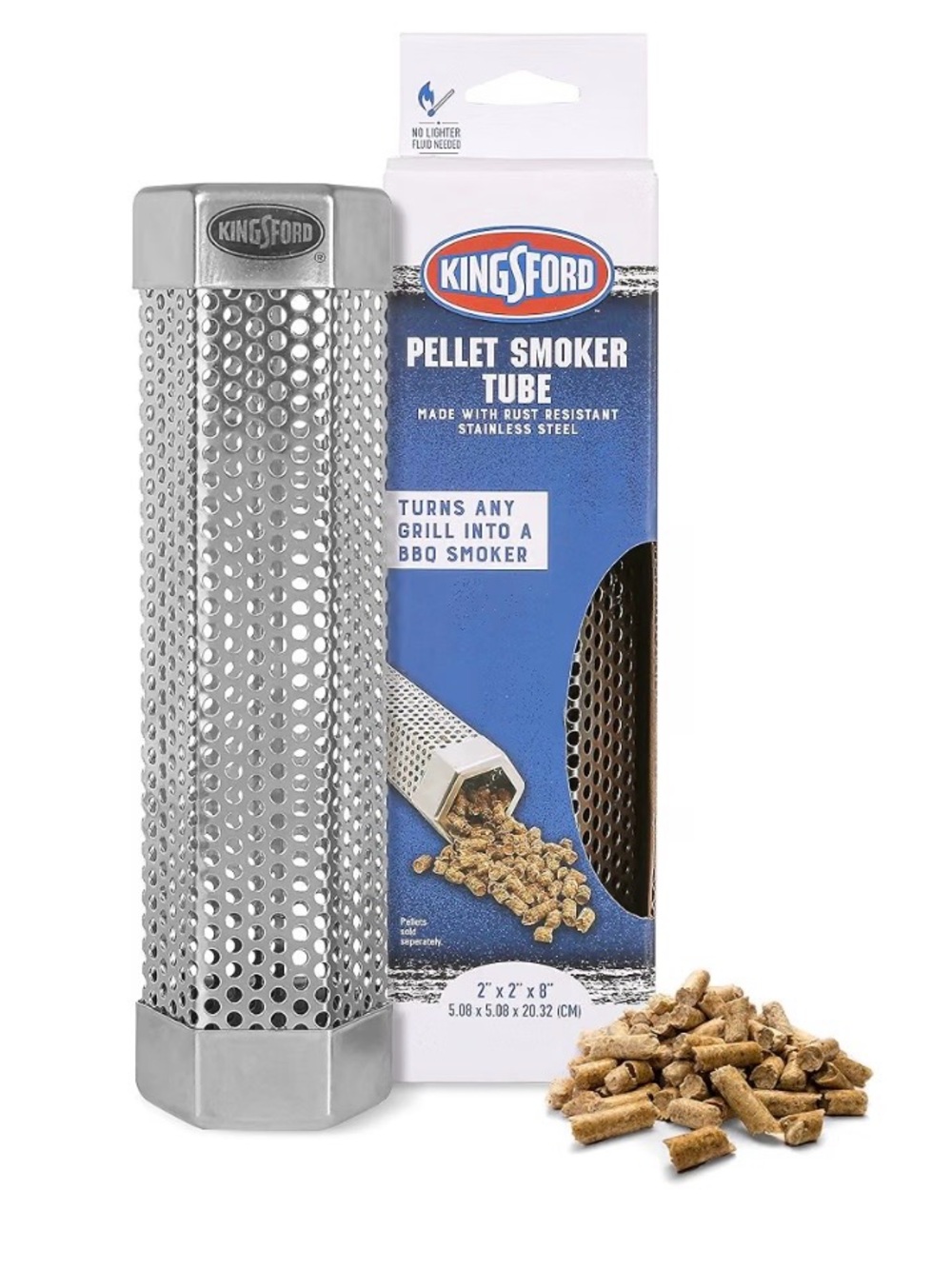 2 for $30 | Stainless Steel Pellet Smoker Tube